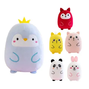 Songshan Toys peluches Hot Sale stuffed animal toy Cute cushions doll rabbit cat penguin panda 8 inch claw machine plush pillows