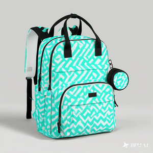 Sac à langer personnalisé imprimé gratuit pour maman, sac à dos de maternité grande capacité, sac à langer de voyage, sac à langer pour maman et bébé - Product Image 1