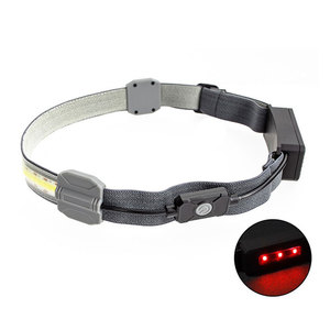 Lampe frontale à <span class=keywords><strong>Led</strong></span> <span class=keywords><strong>COB</strong></span> grand Angle, luminosité réglable, <span class=keywords><strong>bandeau</strong></span> élastique, 18x40 pouces - Product Image 3