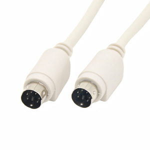 Ps2 Male To Male Extension <b>Cable</b> 6Pin Round Connector Copper Wire For Mouse <b>Keyboard</b> - Product Image 2