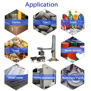 Palettiseur de sacs et de cartons à colonne unique / Palettiseur de colonnes de palettes entièrement automatique certifié CE - Product Image 6