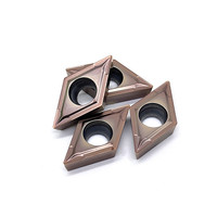 DCMT11T304 DCMT11T308 LF6018 LF6118 DCMT070204 DCMT070208 MV Tour CNC en acier inoxydable tournant en forme de triangle