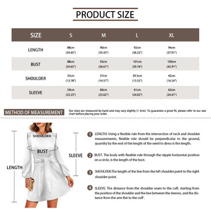 Custom-printed Hawaiian Taro Leaf Chiffon Waist-tie Long-sleeved Maxi <strong>Dress</strong> Women's A-line Casual Loose <strong>Ruffle</strong> Suitable <strong>All</strong> - Product Image 6