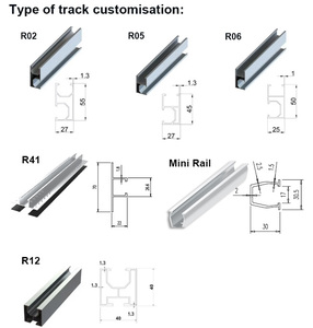 Rails solaires en aluminium, kit <span class=keywords><strong>de</strong></span> supports <span class=keywords><strong>de</strong></span> <span class=keywords><strong>montage</strong></span> pour panneaux solaires, rails pour panneaux solaires, supports <span class=keywords><strong>de</strong></span> toit solaires - Product Image 2