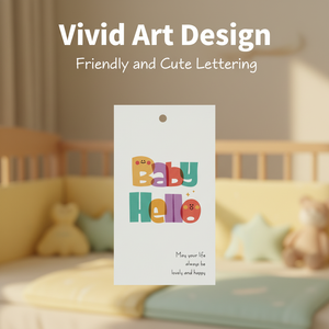 Custom Logo Waterproof Biodegradable Recycled Paper Clothing Hangtags for Garment Bags & Shoes with Embossed Finish - Product Image 2