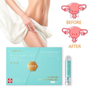 Gel intime hydratant antibactérien à l'ion argent, réparateur de la muqueuse, anti-démangeaisons, nourrissant, lubrifiant, soin vaginal, OEM - Product Image 1