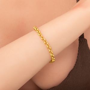 Simple High-End Stainless Steel <b>Charm</b> Bracelet Accessories Trendy Wholesale Design for Anniversaries - Product Image 2