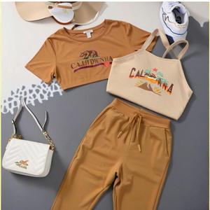 夏季儿童服装套装 MOQ 混合批次 纯棉 低库存 婴儿用 - Product Image 3