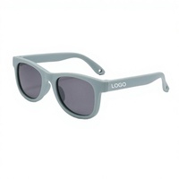 Lunettes de soleil pour enfants en silicone de sécurité, 0-3 ans, verres polarisés UV400 dégradés, lunettes pour tout-petits avec sangle de tête