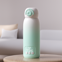 2026 New Design Portable 500ml Milk Warmer with USB Plug Dual-Mode Instant Boil and Auto-Ejection Container
