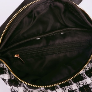 กระเป๋าคาดเอวแบบครอสบอดี้ โพลีเอสเตอร์ สั่งทำได้ตามต้องการ สำหรับทุกเพศ ทุกวัย น้ำหนักเบา สีดำ สีขาว เหมาะสำหรับฤดูหนาว พร้อมซิป เป็นของขวัญ - Product Image 6