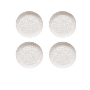 Stone Slab Texture Bone Dish Round Plate For Hotel Coffee Tea Party Snack Fruit Serving - Product Image 3