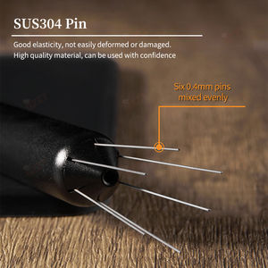 6 aiguilles stockables distributeur d'aiguilles de marc de <span class=keywords><strong>café</strong></span> outil d'agitation Barista professionnel pour la <span class=keywords><strong>distribution</strong></span> d'espresso - Product Image 5