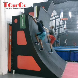 Muro de Escalada Inflable de 12 Pies Estilo <span class=keywords><strong>Ninja</strong></span> Warrior, Equipo de Juegos Interior/Exterior para Casa, Escuela, Centro Comercial - Product Image 2
