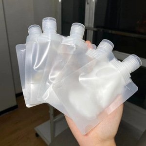 Bolsas de viaje rellenables de 30ml, 50ml, 100ml, portátiles de plástico para cosméticos, lociones, champú, gel de ducha, limpiador facial - Product Image 1