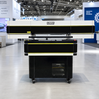 Mesin Cetak UV Flatbed Kecepatan Tinggi IUV9060-4 dengan Vacuum Bed 4 Head Printer Inkjet Digital untuk Kulit, Vinyl, Kartu