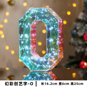 Combinaison créative de chiffres et lettres anglaises lumineuse et colorée pour cadeau express transfrontalier - Product Image 6