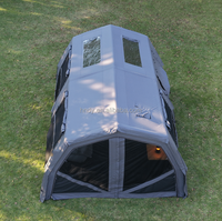 Nouvelle conception de tente de camping gonflable grande capacité pour 10 personnes, imperméable, pour l'extérieur