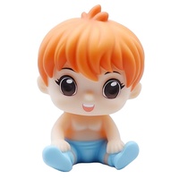 Figurine d'action en plastique personnalisée jouets de collection modèle de poupée 3D princesse mignonne poupée miniature capsule oeuf surprise avec jouet à l'intérieur