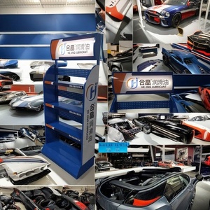 Présentoir d'huile lubrifiante à 4 niveaux | Construction en acier robuste | Solutions personnalisées pour <span class=keywords><strong>garage</strong></span> et vente au détail - Product Image 4