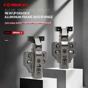 <span class=keywords><strong>Mini</strong></span> hai cách thủy lực điều chỉnh vít đóng mềm nhà bếp Bản lề cửa kính cửa sổ mềm đóng tủ Bản lề cho đồ nội thất - Product Image 2