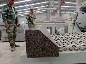 Alta eficiência ajustável automático mármore granito curbstone chanfragem e moagem máquina - Product Image 5