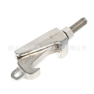 Abrazadera tipo C M12 M16 de acero inoxidable 304 pulido para apretar y bloquear - Product Image 2