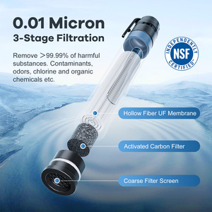 Mizipure MIZI-01O 2025 Hot Bán đa chức năng của nhãn hiệu than hoạt tính lọc nước ngoài trời ACF + UF lọc Cartridge 75 GPD - Product Image 2
