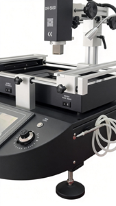 풀 SMD 열풍 납땜 스테이션 (IR 가열 및 리볼링 키트 포함) 휴대폰, 노트북, PCB 수리용 BGA 리워크 머신 - Product Image 5