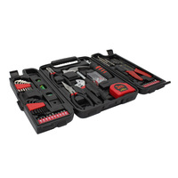 Ningbo Factory 129PCS Acero al carbono Hogar DIY Manual Juego de herramientas de mano para reparación del hogar