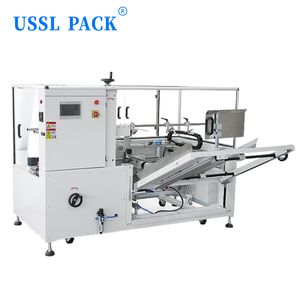 GPK-40E Machine automatique de formage de sacs et de scellage de fond pour diverses tailles de boîtes, entièrement automatique, pour formage de caisses et scellage à froid de sacs de grande taille - Product Image 1