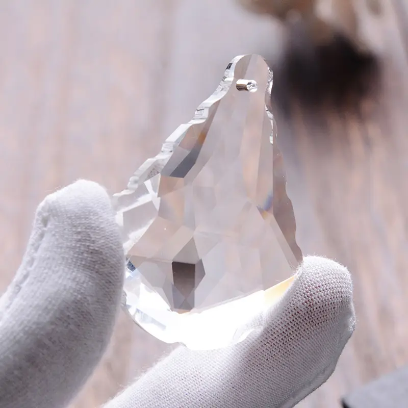 Düğün dekorasyon için lüks kişiselleştirilmiş özel beyaz kristal
