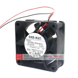 NMB Cooling Fan 2410ML-05W-B70 6CM 24V 0.25A Dual Ball Bearing High Airflow <b>Computer</b> <b>Case</b> - Product Image 3
