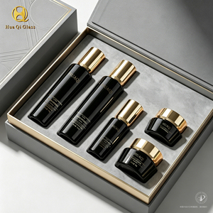 Flacone in Vetro per Skincare con Logo Personalizzato, Confezione Cosmetica per Siero Viso, Lozione, Olio Essenziale - Product Image 1