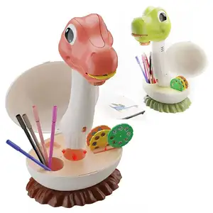 공룡 계란 램프 그리기 쿡 펜 어린이 프로젝터 그림 장난감