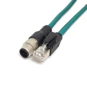 SVLEC Fieldbus Technology M12 To RJ45 Connection Cable