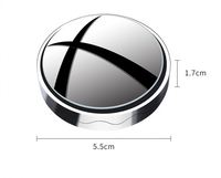 360 rotatif pousser voiture vue arrière petit miroir rond grande Vision inverse aide angle mort miroir voiture accessoires pour miroir de voiture