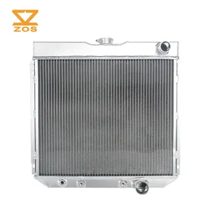 Aluminum radiator for Ford Mustang Country Sedan Country Squire Fairlane Falcon Galaxie 500 / Mercury Cougar 1962-1972