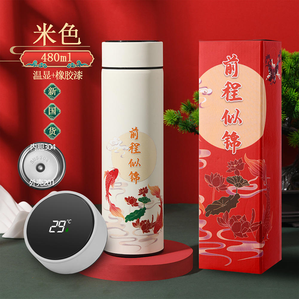 แถบวัดอุณหภูมิสียาง 304 - แผนภูมิสีเบจ