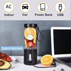 Licuadora Portátil de 530 ml, Vaso Mezclador de Frutas Recargable por USB, Licuadora para Smoothies - Product Image 2