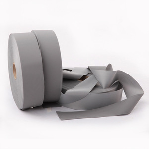 Độ sáng cao số lượng lớn vật liệu phản chiếu sáng bạc TC băng phản chiếu Polyester cho viền-Dải phản quang - Product Image 5