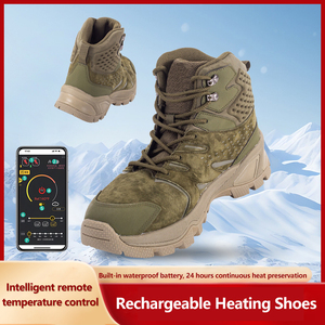 Chaussures chauffantes rechargeables 5V avec logo personnalisé, bottes de <span class=keywords><strong>ski</strong></span> en néoprène, chaussures chauffantes électriques USB - Product Image 2
