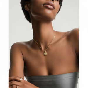 จี้สร้อยคอเงินแท้ Jojo Fine Sterling Silver & 18k Gold Vermeil ป้องกันการแพ้ ทนทาน ดีไซน์แบบห่วง ขนาด 16-18 นิ้ว - Product Image 1