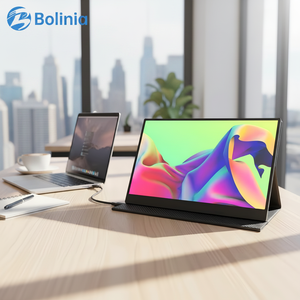 Moniteur portable 14 pouces 144Hz 2K Type-C IPS, écran externe pour ordinateur portable, téléphone, tablette (options 11,6-18,5 pouces 2K-4K disponibles) - Product Image 1
