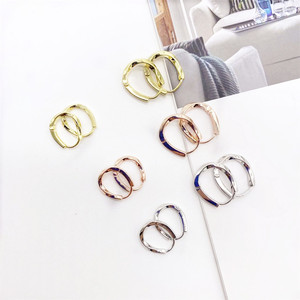 Zhenlu Jewelry Geometric U Shape <b>Cuff</b> <b>Earrings</b> Zinc Alloy For Women Fashion Ear <b>Cuffs</b> - Product Image 1