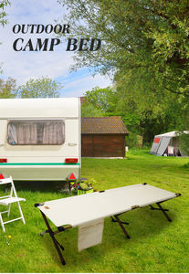 Lit de camping pliable moderne en métal léger 2025, idéal pour l'hôpital, facile à transporter, lit de camp extérieur pour le voyage - Product Image 6