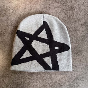 Bonnet tricoté jacquard personnalisé avec logo, motif lettres Y2K imprimé sur toute la surface, design mode, chaud, vente en gros - Product Image 6