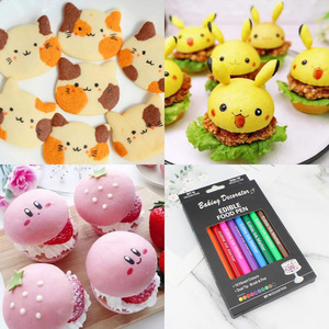 Stylos comestibles à pointe fine pour le traçage détaillé <span class=keywords><strong>des</strong></span> biscuits et les stylos de peinture pour gâteaux destinés aux pâtissiers professionnels - Product Image 4