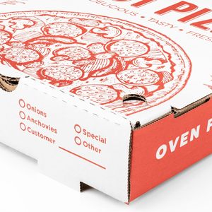 Cajas de Pizza al por Mayor de 12 <span class=keywords><strong>x</strong></span> 12 Pulgadas, Caja de Pizza Corrugada, Perfecta para Pizzas Individuales y Compartidas - Product Image 6