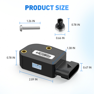 Kit de capteur d'accélérateur compatible avec les voiturettes de golf Club Car 2010 et modèles ultérieurs Precedent/<span class=keywords><strong>Tempo</strong></span>/Onward à essence, avec ensemble de pédale d'accélérateur de 2e génération - Product Image 3